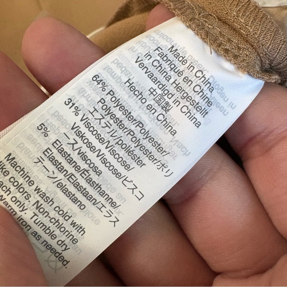 J CREW 365 Cameron Slim Cropped Pant in Four-Season Stretch Tan Size 4 NWT - Picture 7 of 11